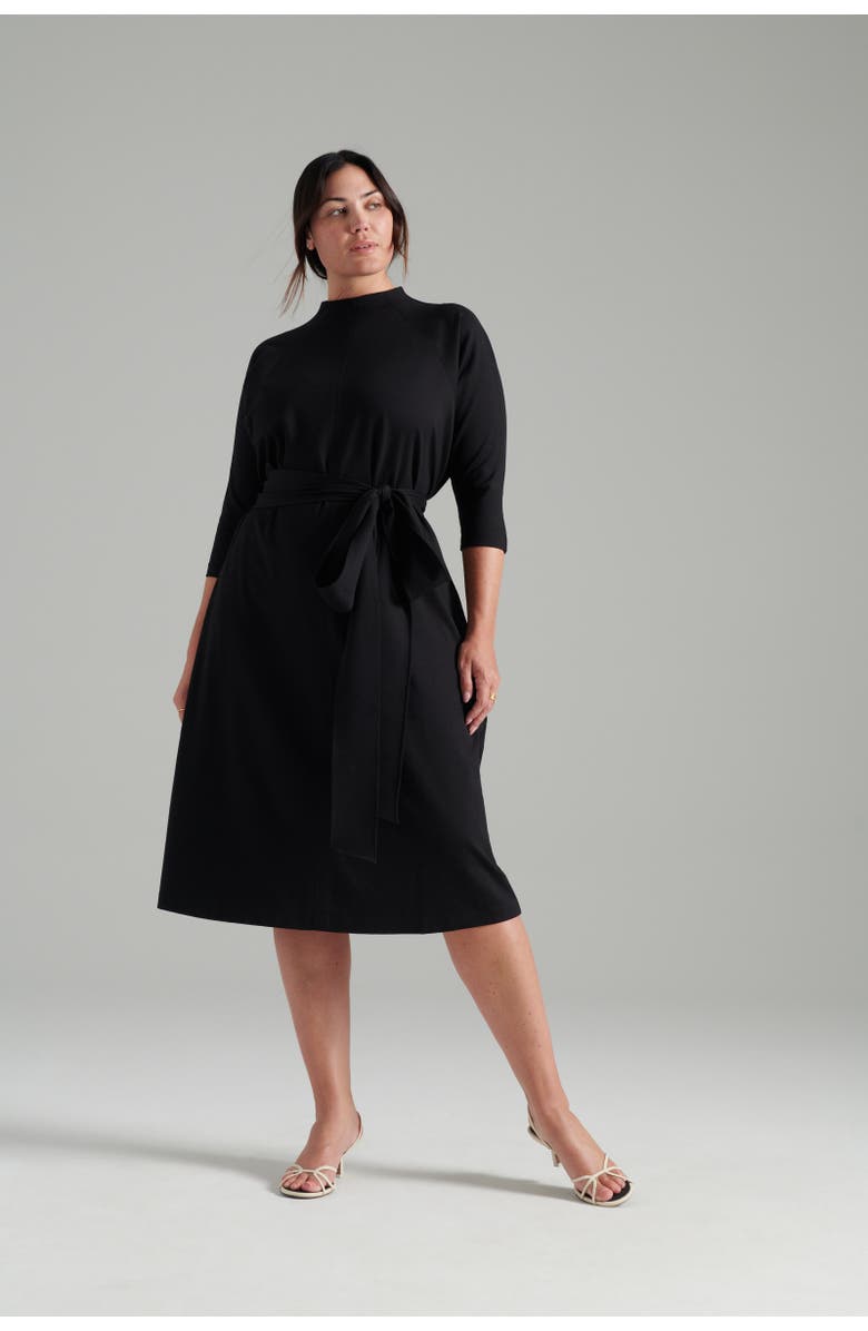 Pari Passu Janice Funnel Dress, Alternate, color, 