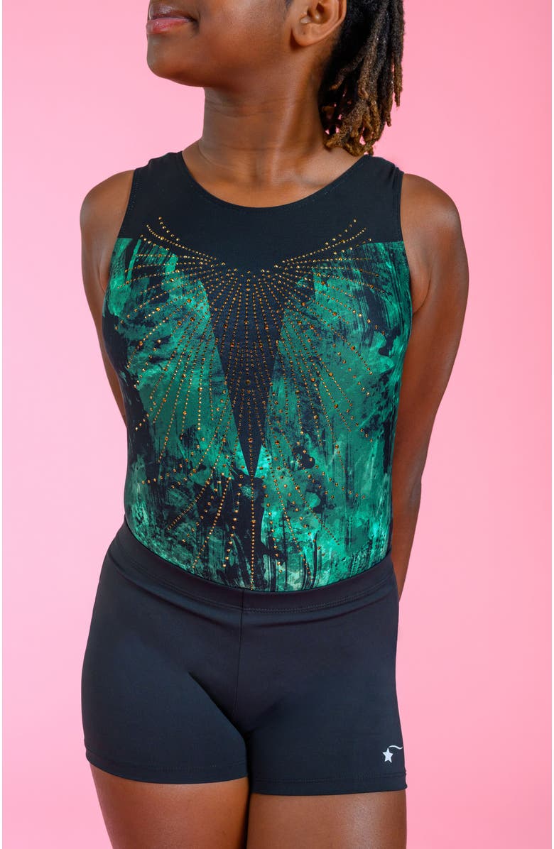 Destira Emerald City Leotard, Alternate, color, Emerald City