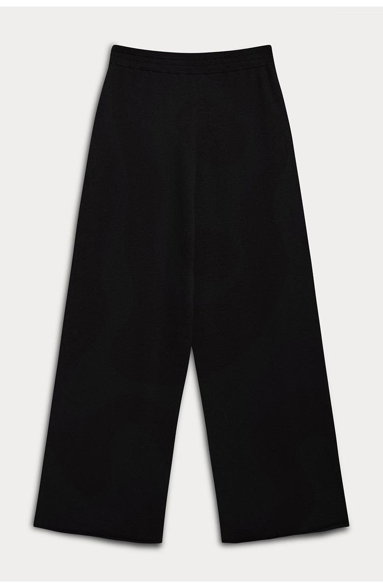 NAKED CASHMERE Josie Wide Leg Pants, Alternate, color, Black