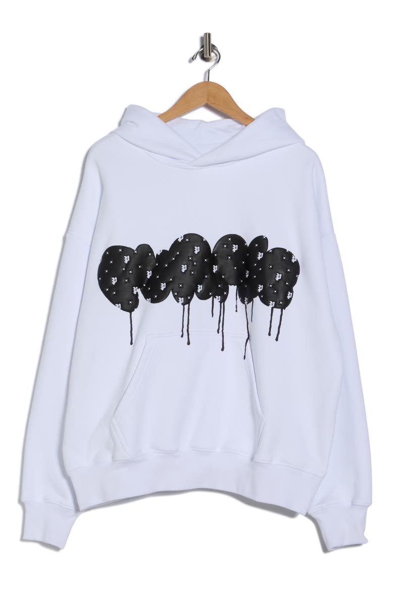 Heavyweight Graphic Hoodie, Alternate, color, WHITE