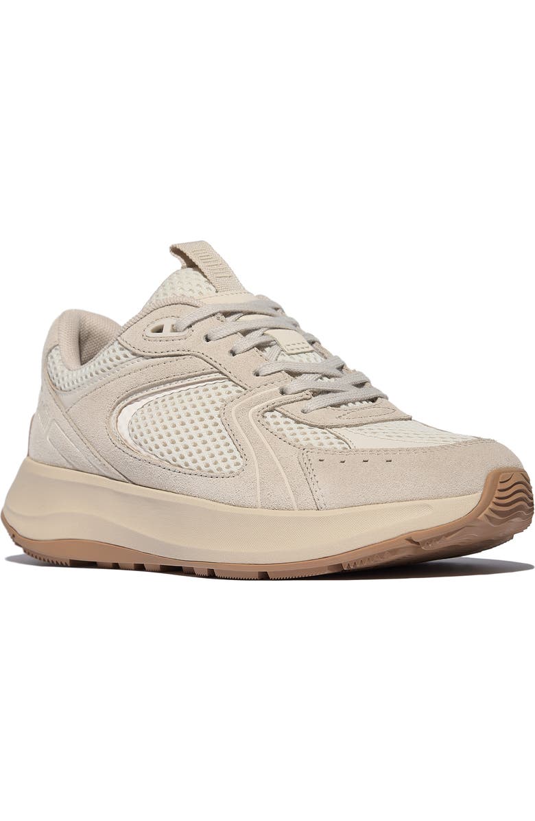 FitFlop F-Mode Flow Platform Sneaker, Main, color, Stone Beige/ Paris Beige