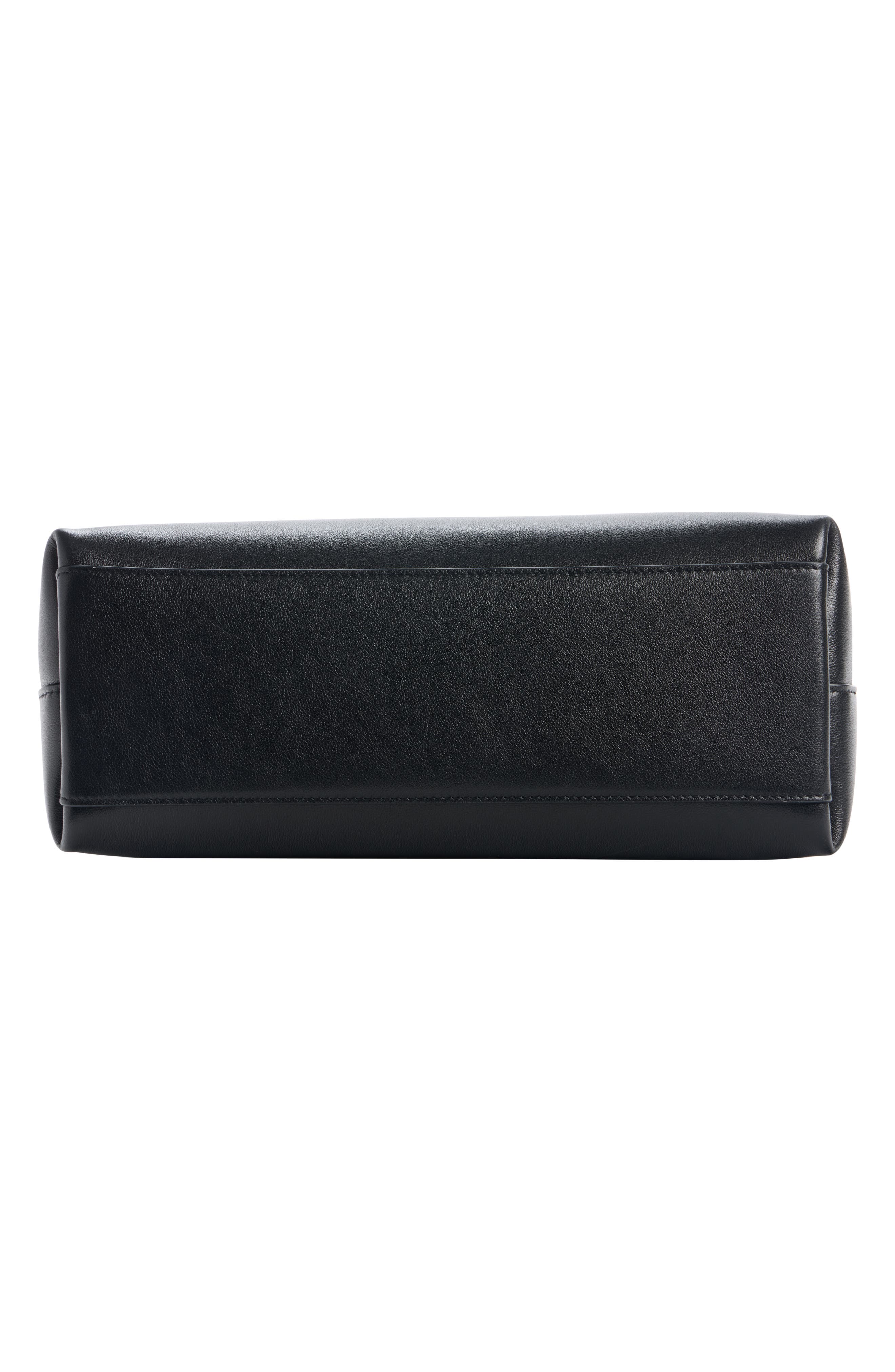 Givenchy Day Leather Pouch, Alternate, color, Black