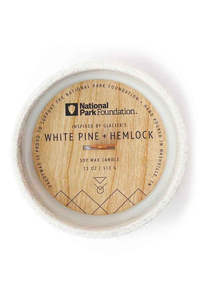 Glacier National Park Candle, Alternate, color, WHITE PINE AND HEMLOCK
