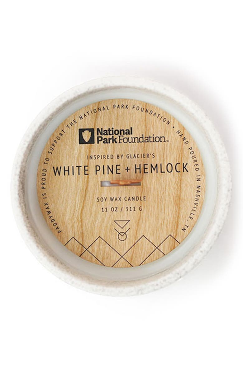 Paddywax Glacier National Park Candle, Alternate, color, White Pine And Hemlock