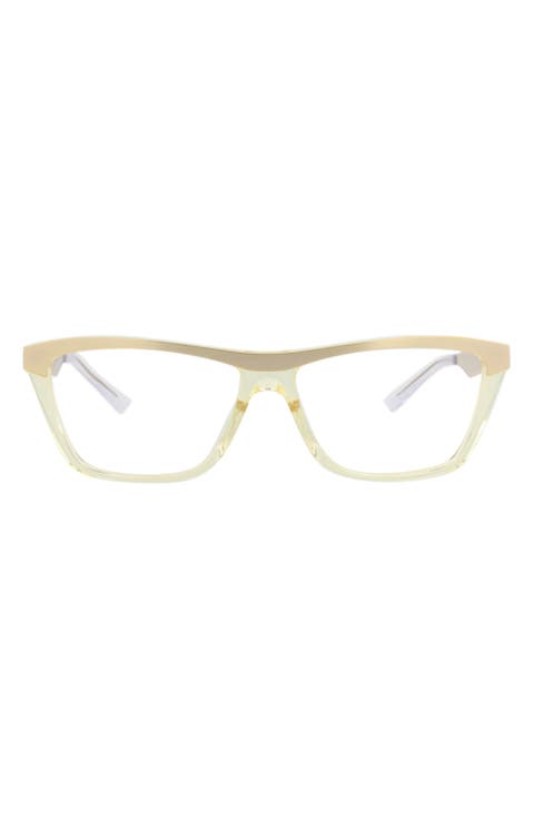 57mm Rectangular Optical Glasses