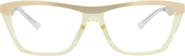 Bottega Veneta 57mm Rectangular Optical Glasses