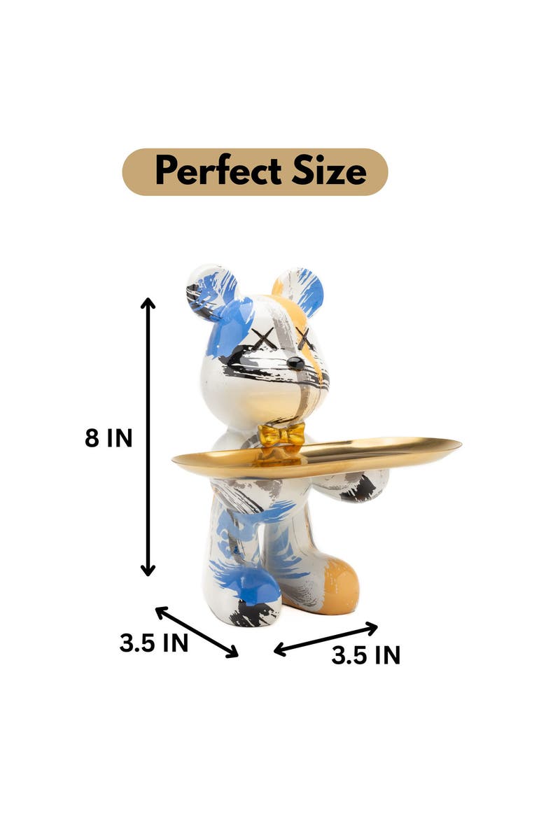 Butler Mouse with Tray, Alternate, color, MEMPHIS ABSTRACT