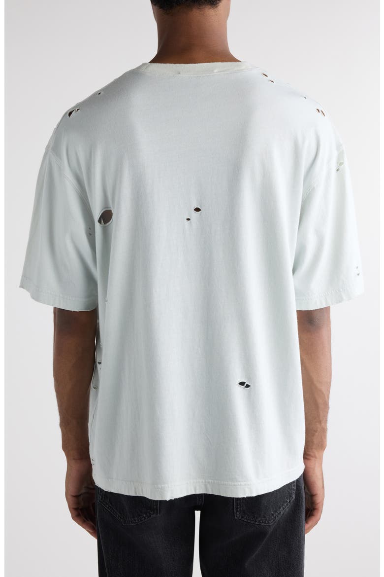 Oversize Ripped Logo Graphic T-Shirt (Men) | Nordstrom