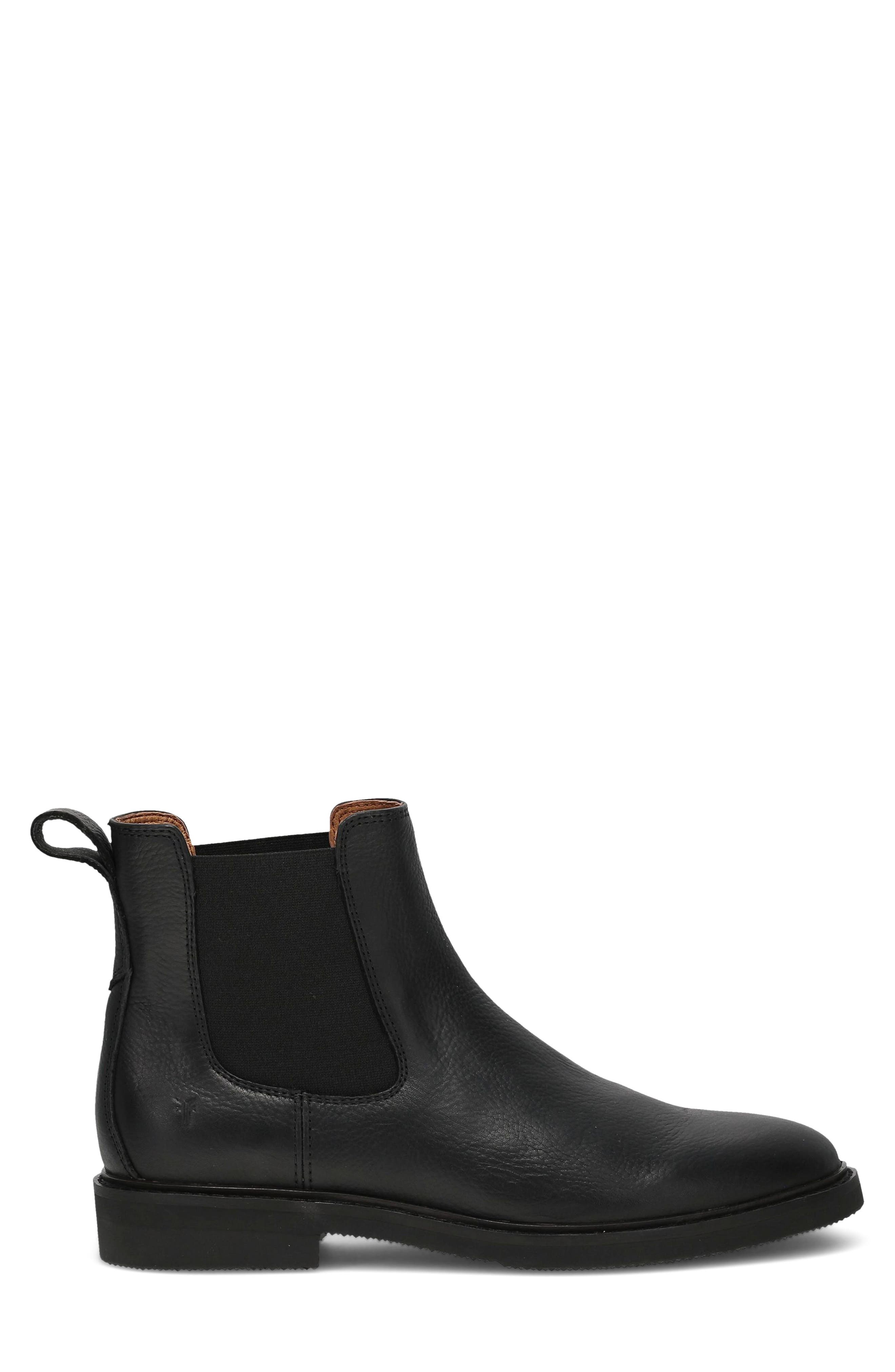 Lowell Chelsea Boot, Alternate, color, BLACK