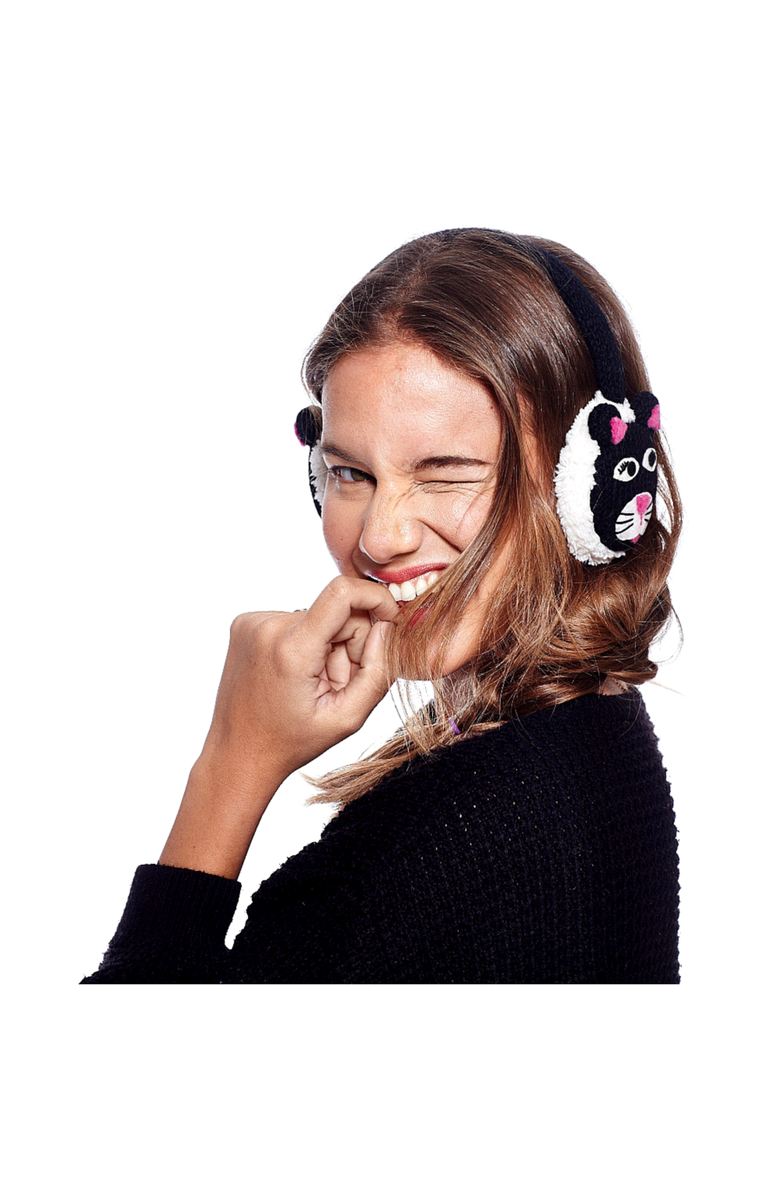 Nirvanna Designs Cat Earmuffs, Alternate, color, White