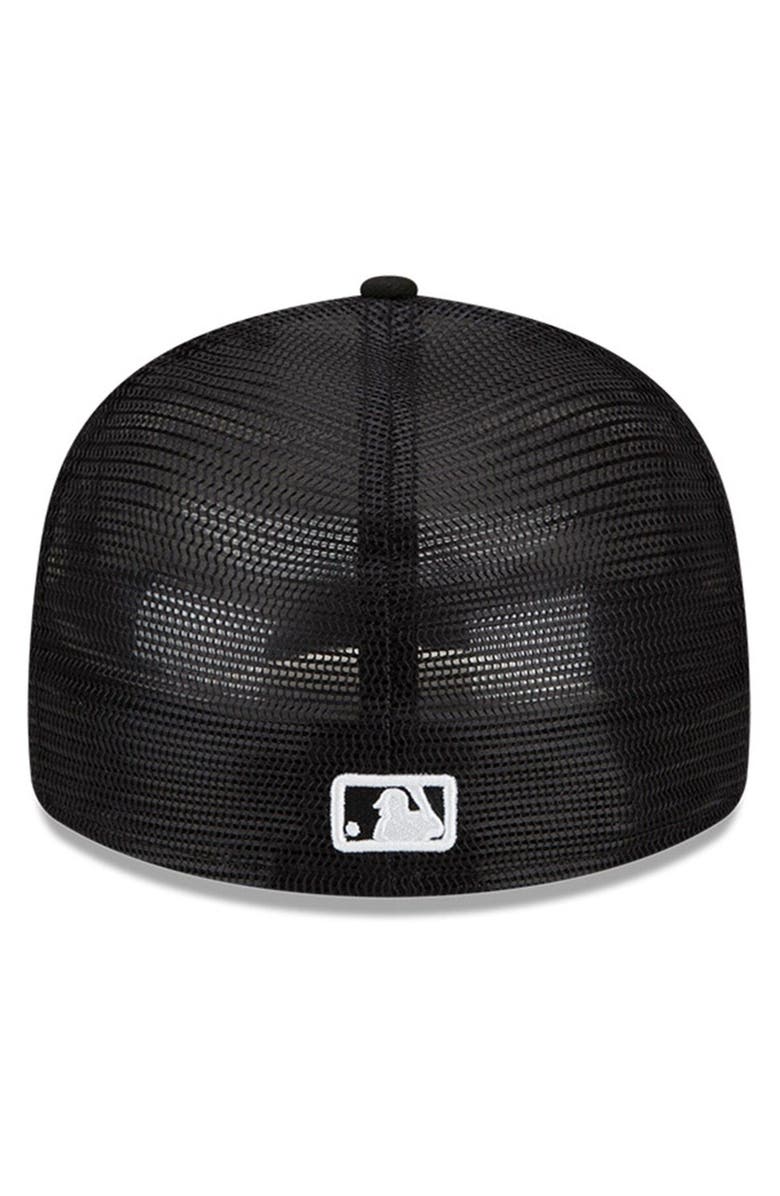 New Era Men's New Era Black Chicago White Sox 2023 Batting Practice 59FIFTY Fitted Hat, Alternate, color, Black