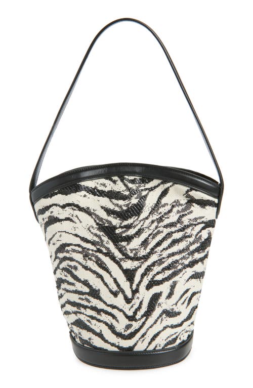Reformation Giuliana Bucket Bag In Brown