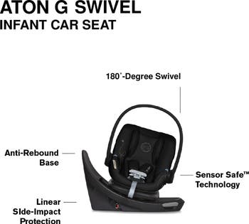Eos & Aton G Swivel Travel Stroller