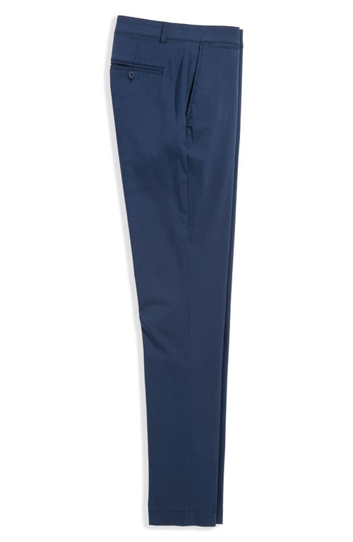 Vineyard Vines Chilmark Flat Front Stretch Chinos In Blue