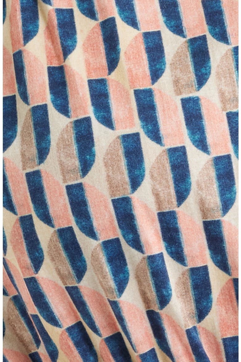 Dierdre Print Midi Dress, Alternate, color, PINK MULTI