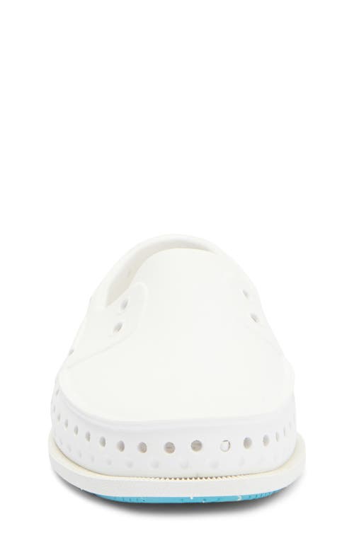 Native Shoes Kids' Howard Sugarlite Slip-on Sneaker In Shell White/white/surfer