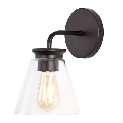 Kondo 1-Light Modern Farmhouse Iron LED Vanity