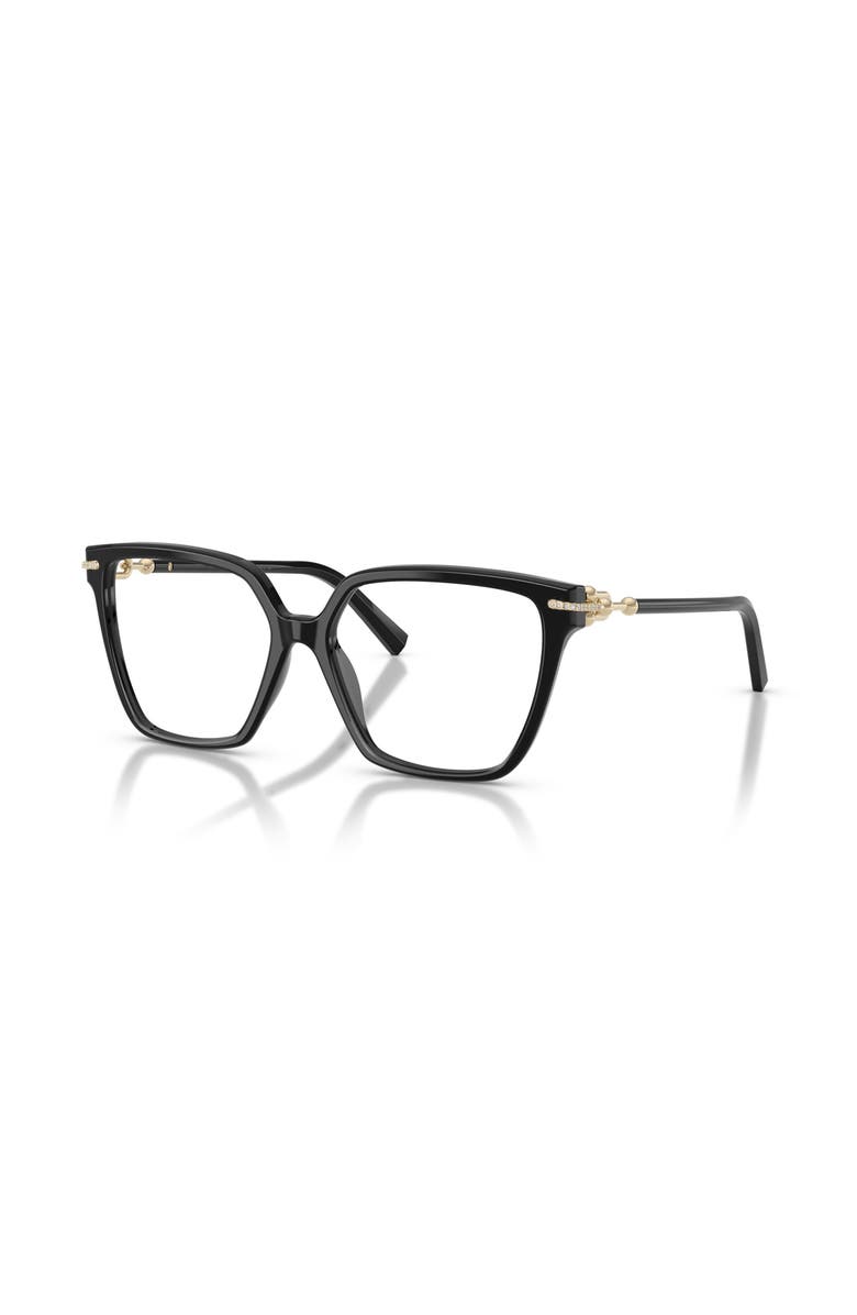 Tiffany & Co. 55mm Square optical glasses, Main, color, Black