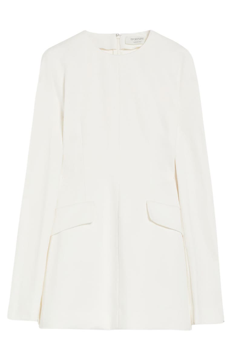 SPORTMAX Long Sleeve Cotton Knit Dress, Alternate, color, 