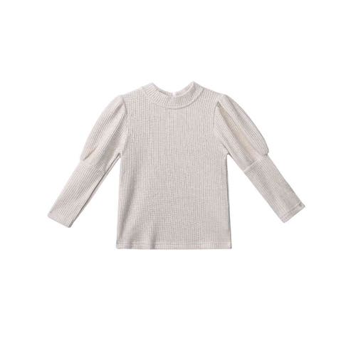 Sweet Cactus Lace-layered Tunic Set In Gray