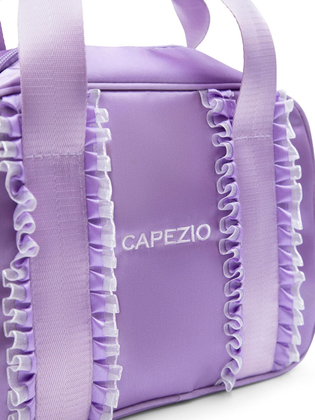 Eloise Ruffle Dance Bag, Alternate, color, lavender