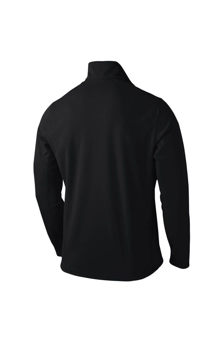 Nike Men's Nike Black Army Black Knights Primary Logo Training Performance Quarter-Zip Jacket, Alternate, color, 
