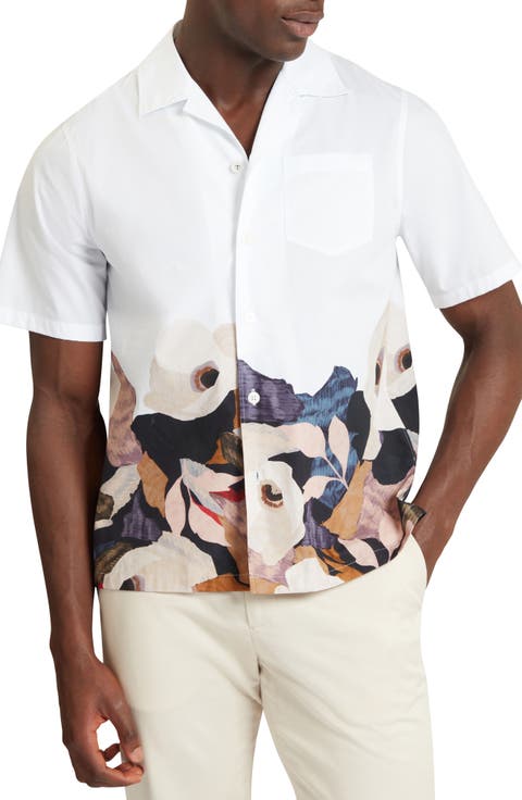 Moussa Floral Cotton Camp Shirt
