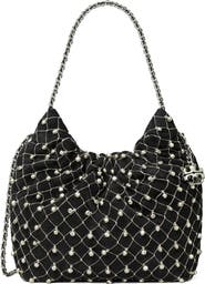 Tory Burch Mini Fleming Bell Hobo Bag