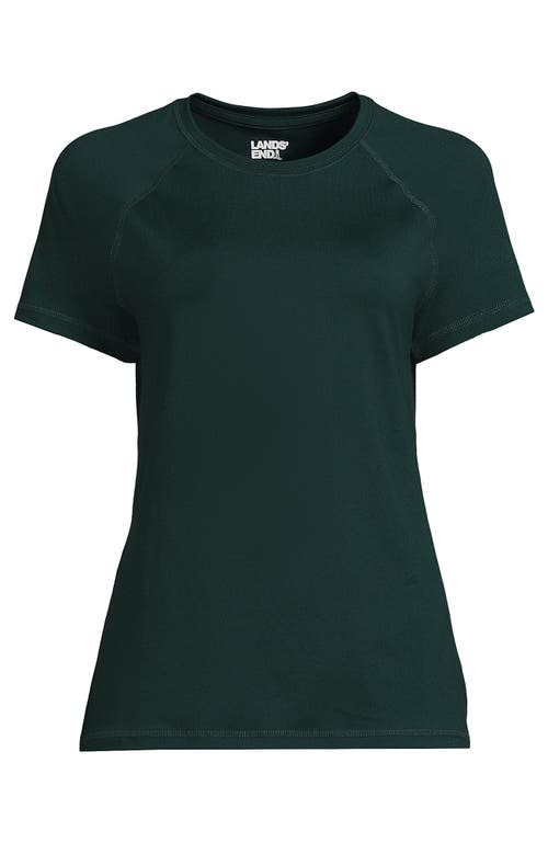 LANDS' END LANDS' END SCHOOL UNIFORM  SHORT SLEEVE ACTIVE TEE 