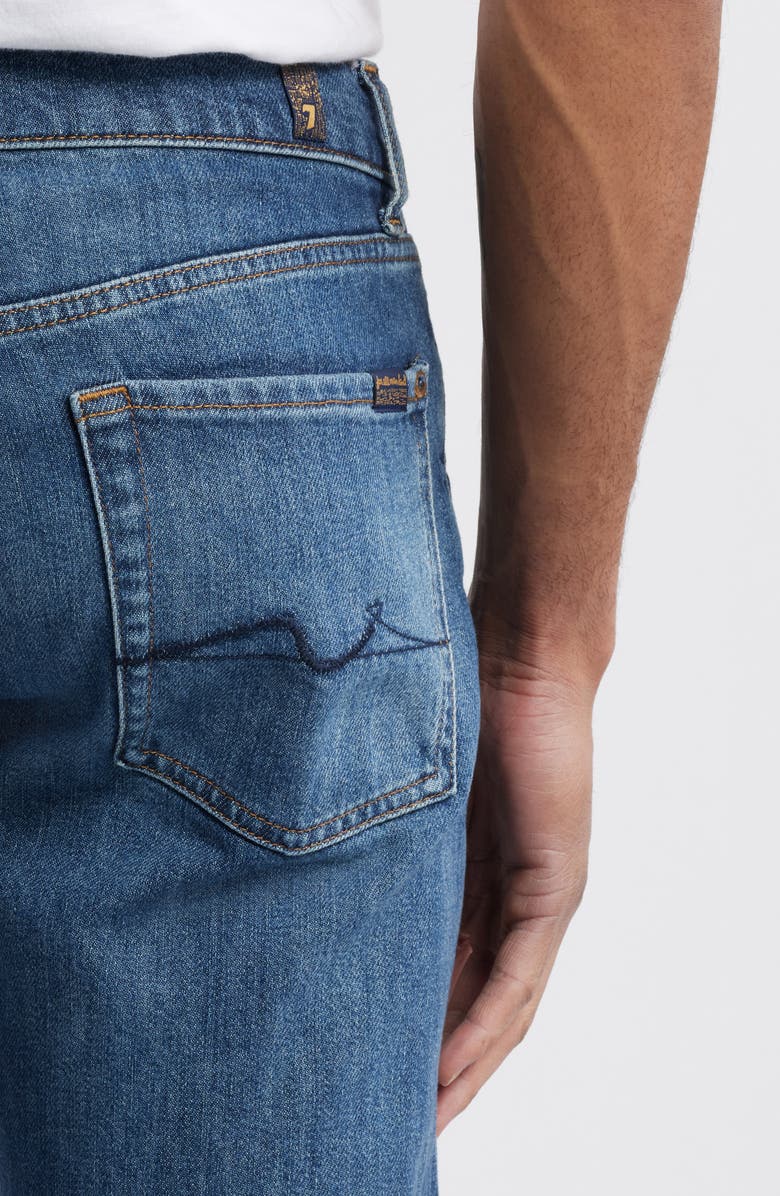 7 For All Mankind The Straight Leg Jeans, Alternate, color, Guideline