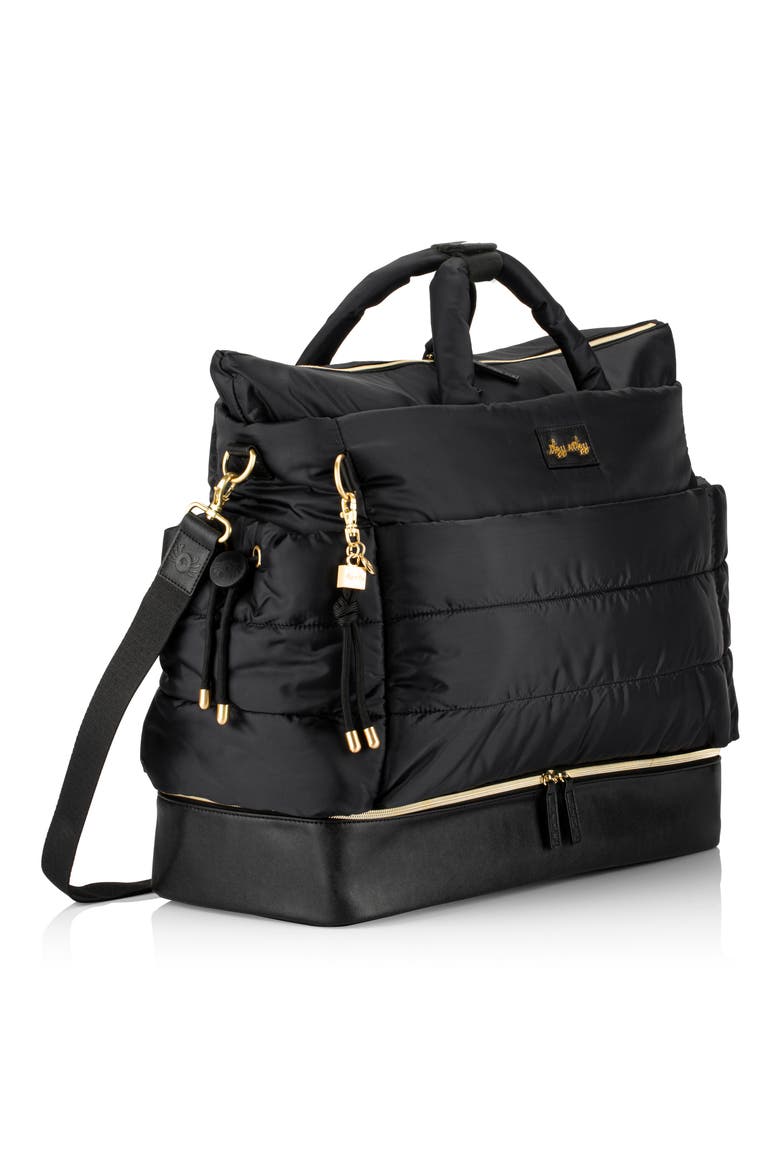 Dream Weekend Diaper Bag, Alternate, color, BLACK