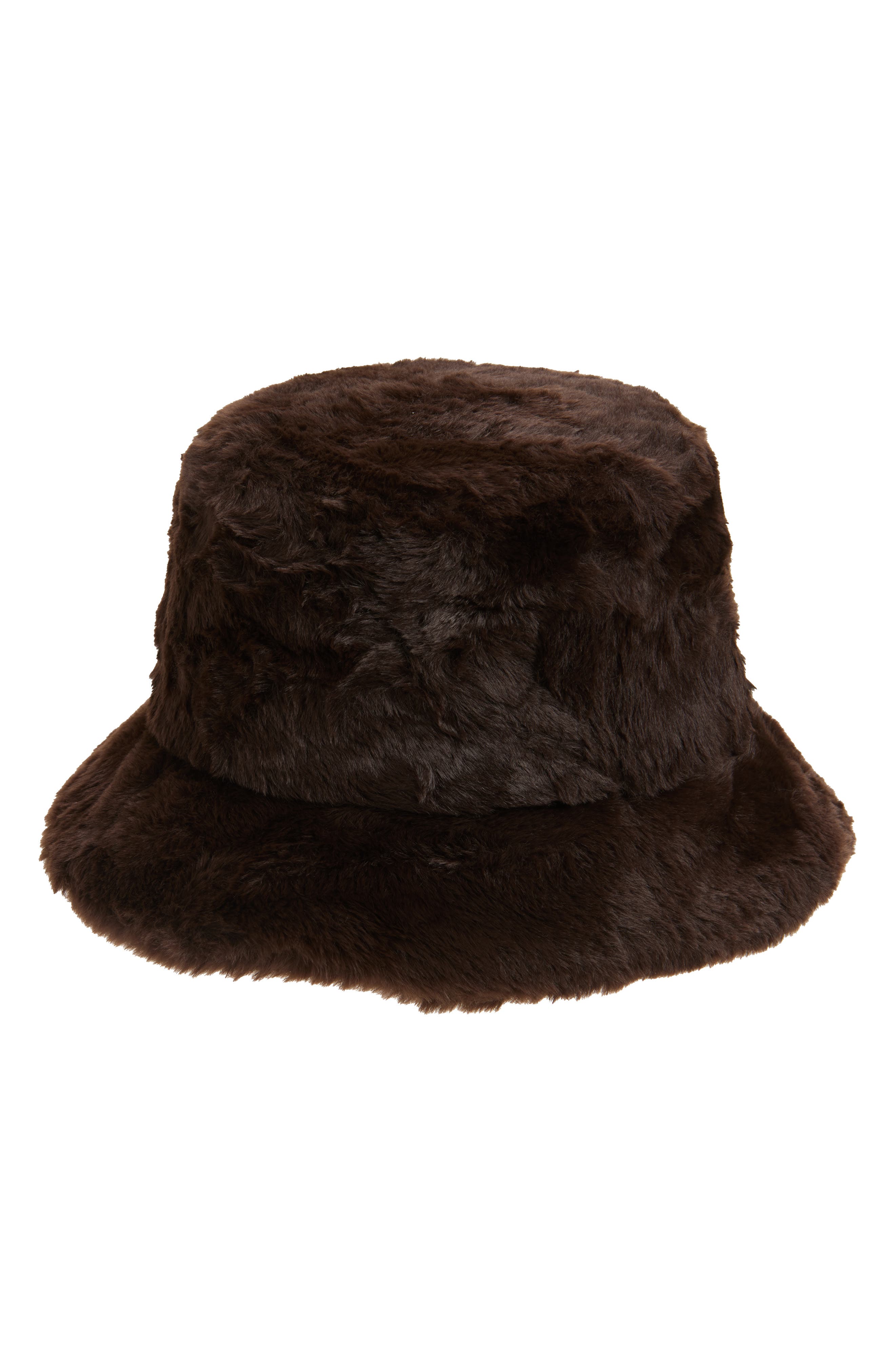 Tasha Faux Fur Bucket Hat
