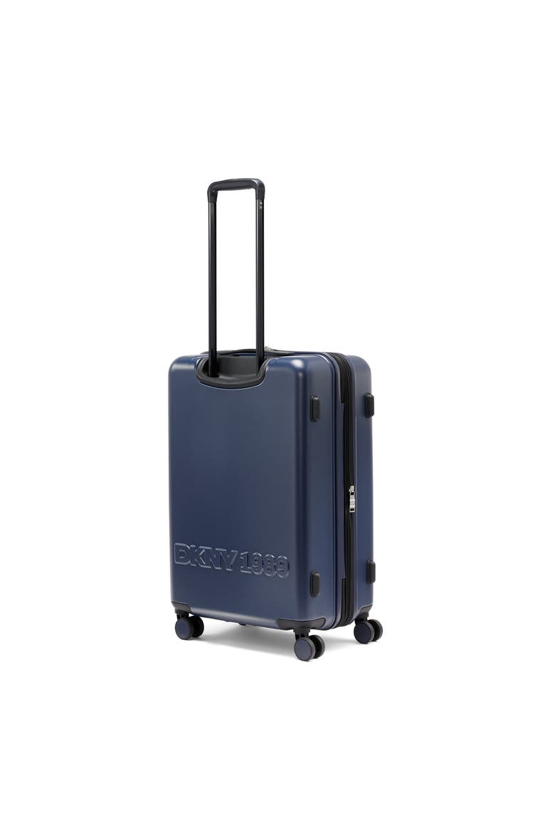 Expandable Hardshell 25" Lightweight Checked Suitcase With Spinner Wheels, Alternate, color, Navy
