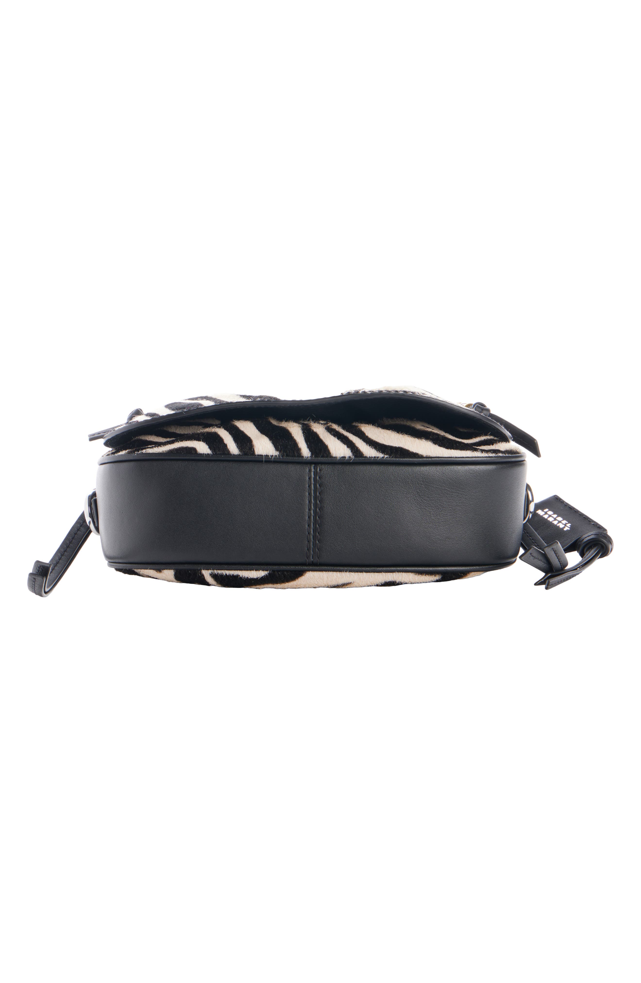 Extra Small Bolton Zebra Genuine Calf Hair Shoulder Bag, Alternate, color, ZEBRA 20ZA