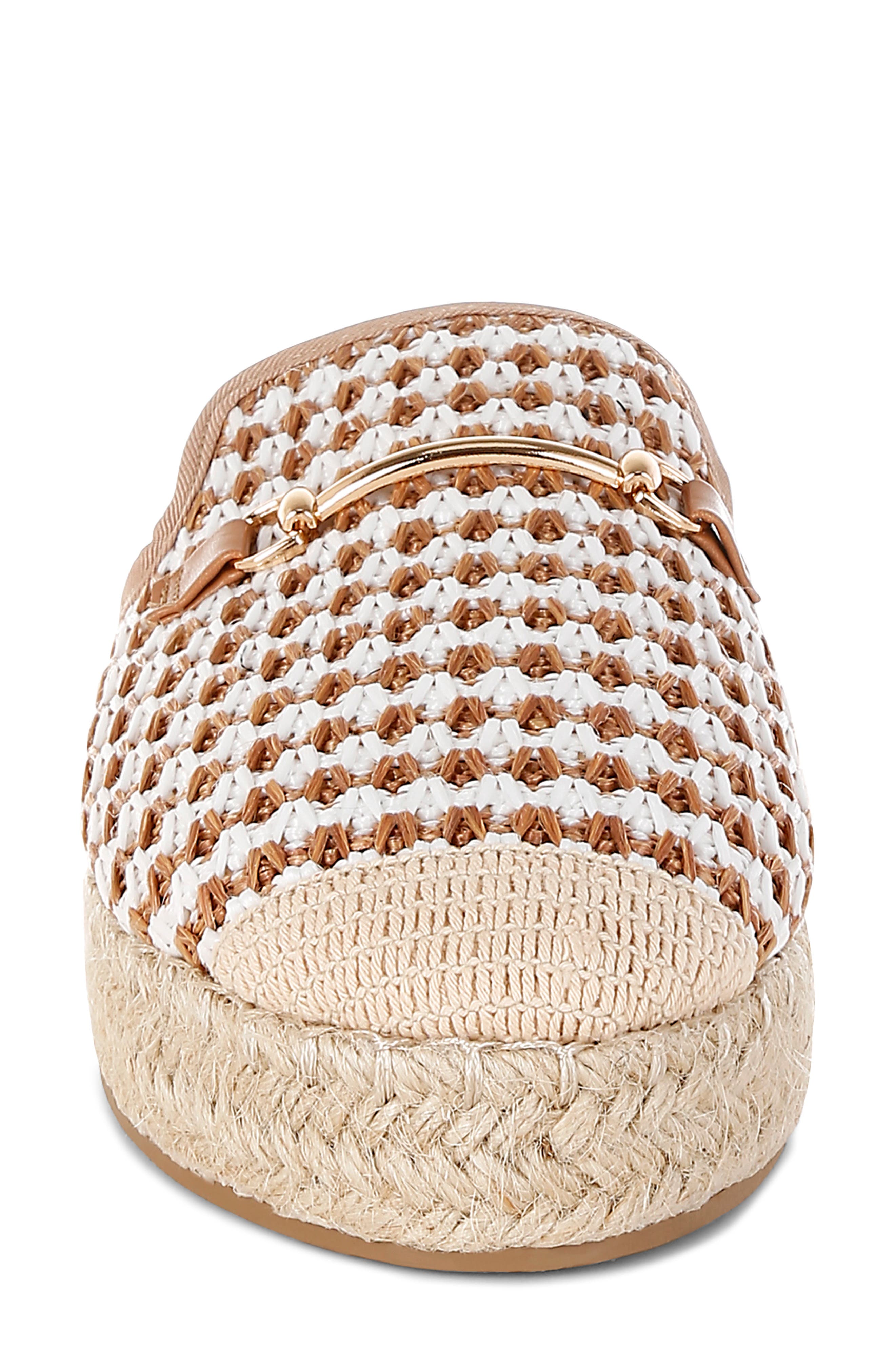 Rag & Co Himari Espadrille Bit Mule, Alternate, color, Brown