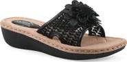 CLIFFS BY WHITE MOUNTAIN Chill 2 Wedge Slide Sandal - Wide Width Available