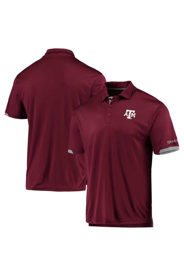 Men's Colosseum Maroon Texas A&M Aggies Santry Polo, Main, color, Maroon