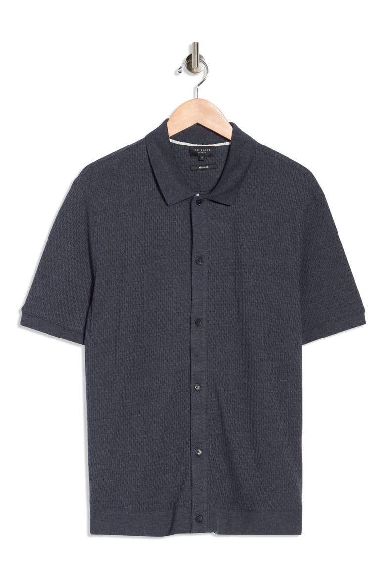 Connyr Short Sleeve Polo, Alternate, color, NAVY