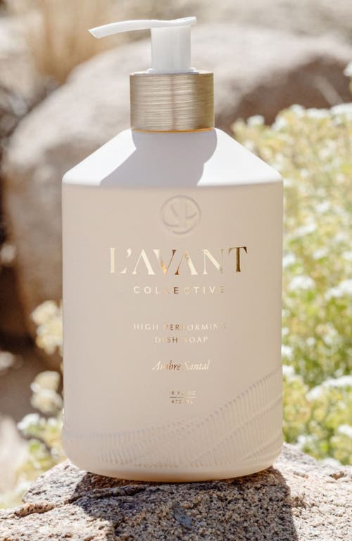 L'avant Collective Ambre Santal High Performing Dish Soap In White