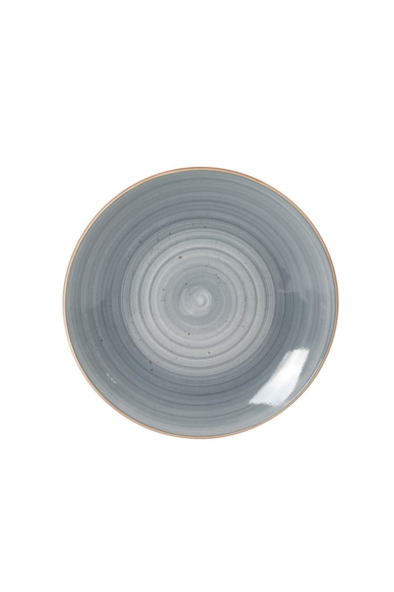 Stonebury 16-Piece Handpainted Stoneware Dinnerware Set, Alternate, color, Blue