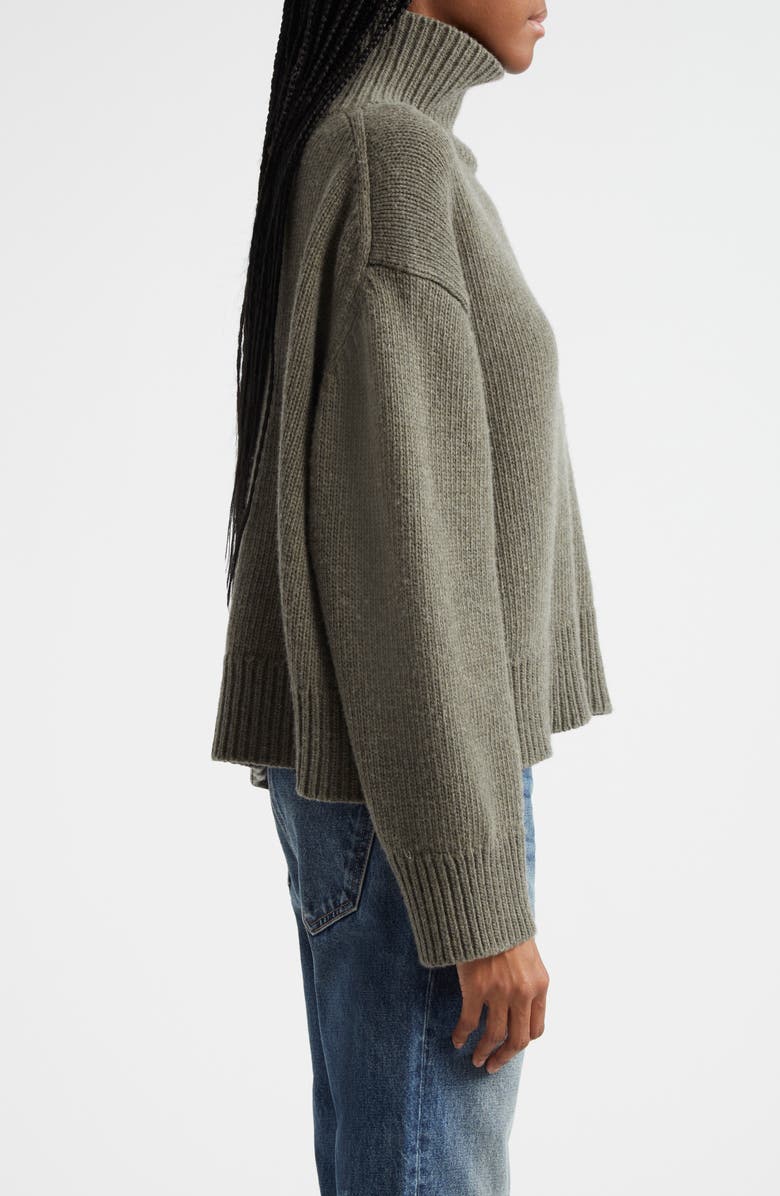 Nili Lotan Omaira Wool Turtleneck Sweater, Alternate, color, 