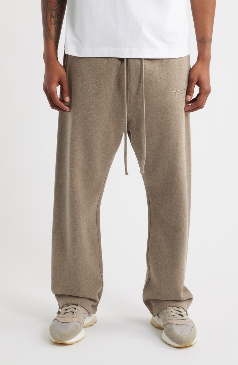 Fear of God Essentials Relaxed Fleece Sweatpants, Main, color, Homestead Heather