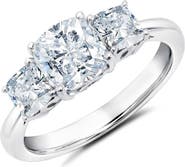 Crislu 3-Stone Cubic Zirconia Ring