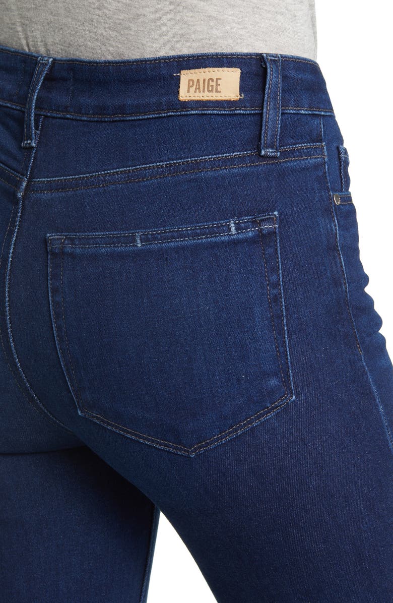 PAIGE Women's Genevieve High Waist Flare Jeans, Alternate, color, Model