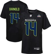 Nike Youth Nike Sam Darnold Black Seattle Seahawks Super Bowl LX Carbon Fashion Game Jersey