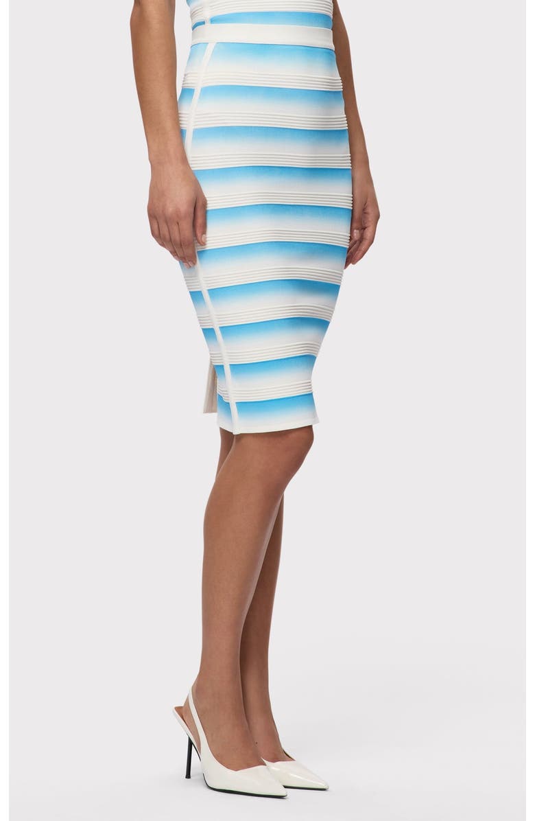 Herve Leger The Jessi Skirt, Alternate, color, Sky Ombre