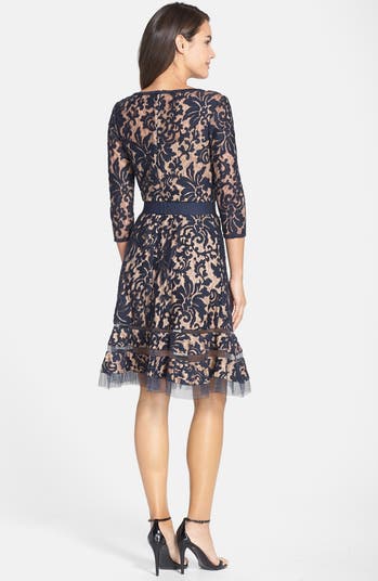 Tadashi Shoji Lace Overlay Dress | Nordstrom