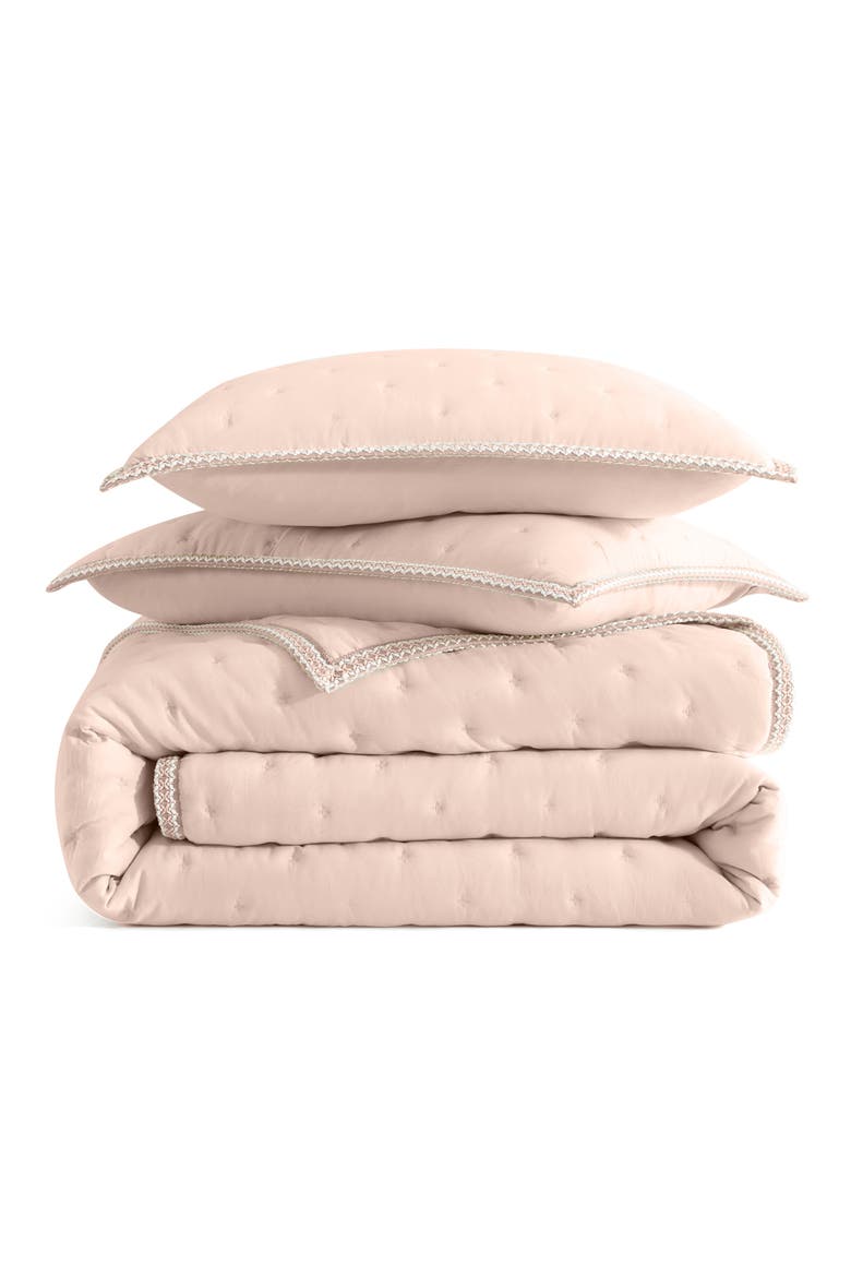 Devon UGGBraid Quilt & Shams Set, Main, color, HIMALAYAN SALT