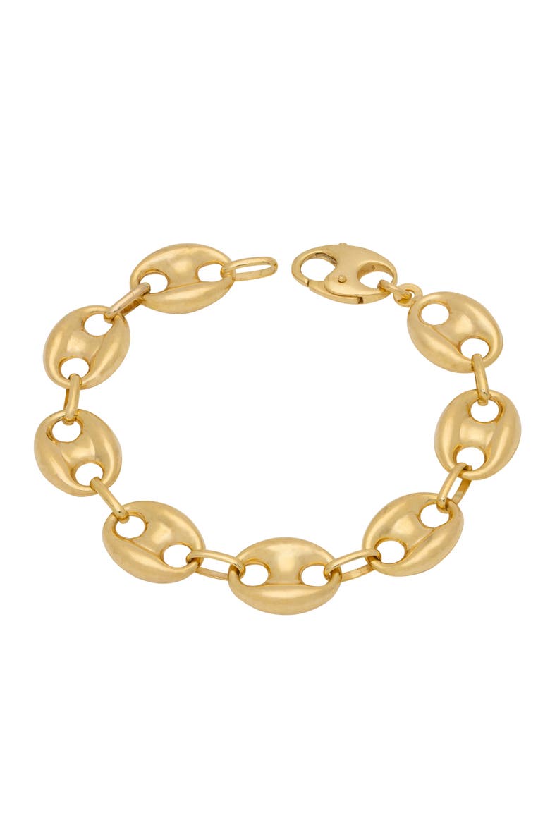 Mariner Link Bracelet, Main, color, YELLOW GOLD