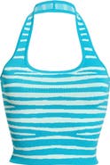 Kulani Kinis Halter Knit Cover-Up Tank Top